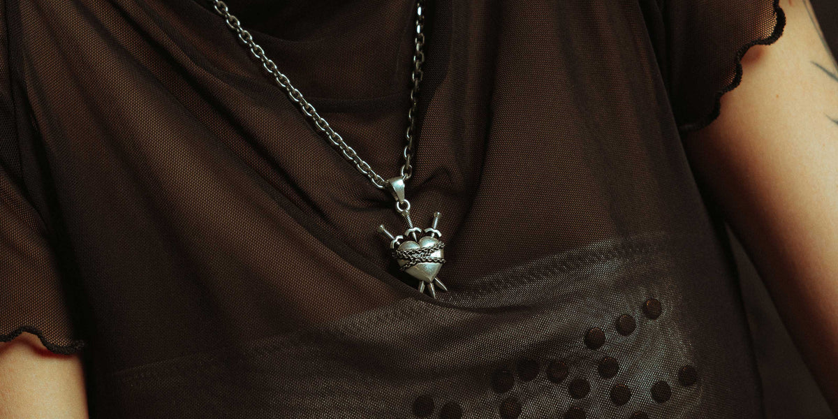 925 sterling silver necklace chain on men by statement collective