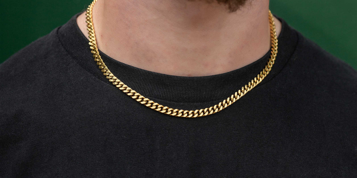 Gold Cuban Link Chains collection by Statement Collective