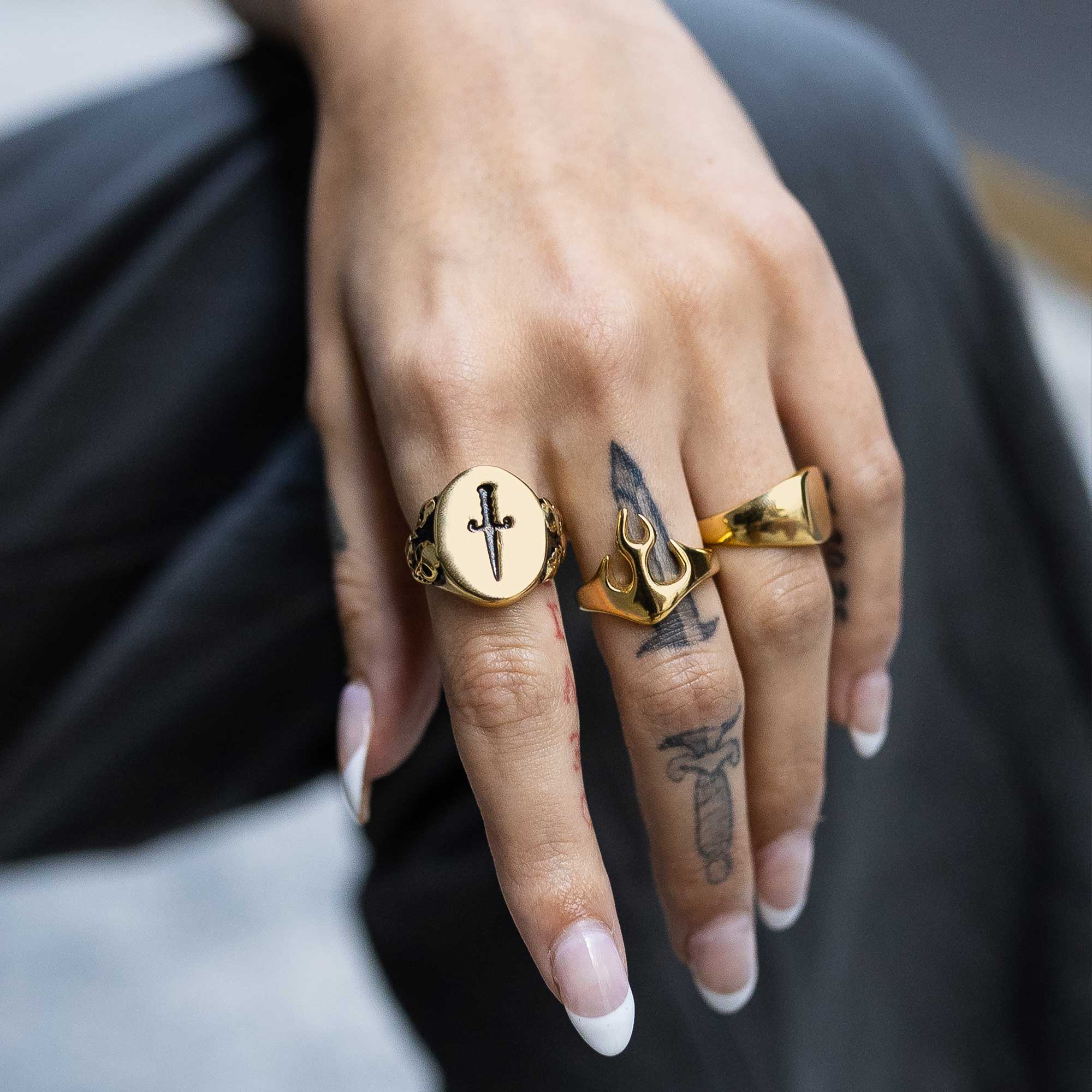 Gold Rings Collection