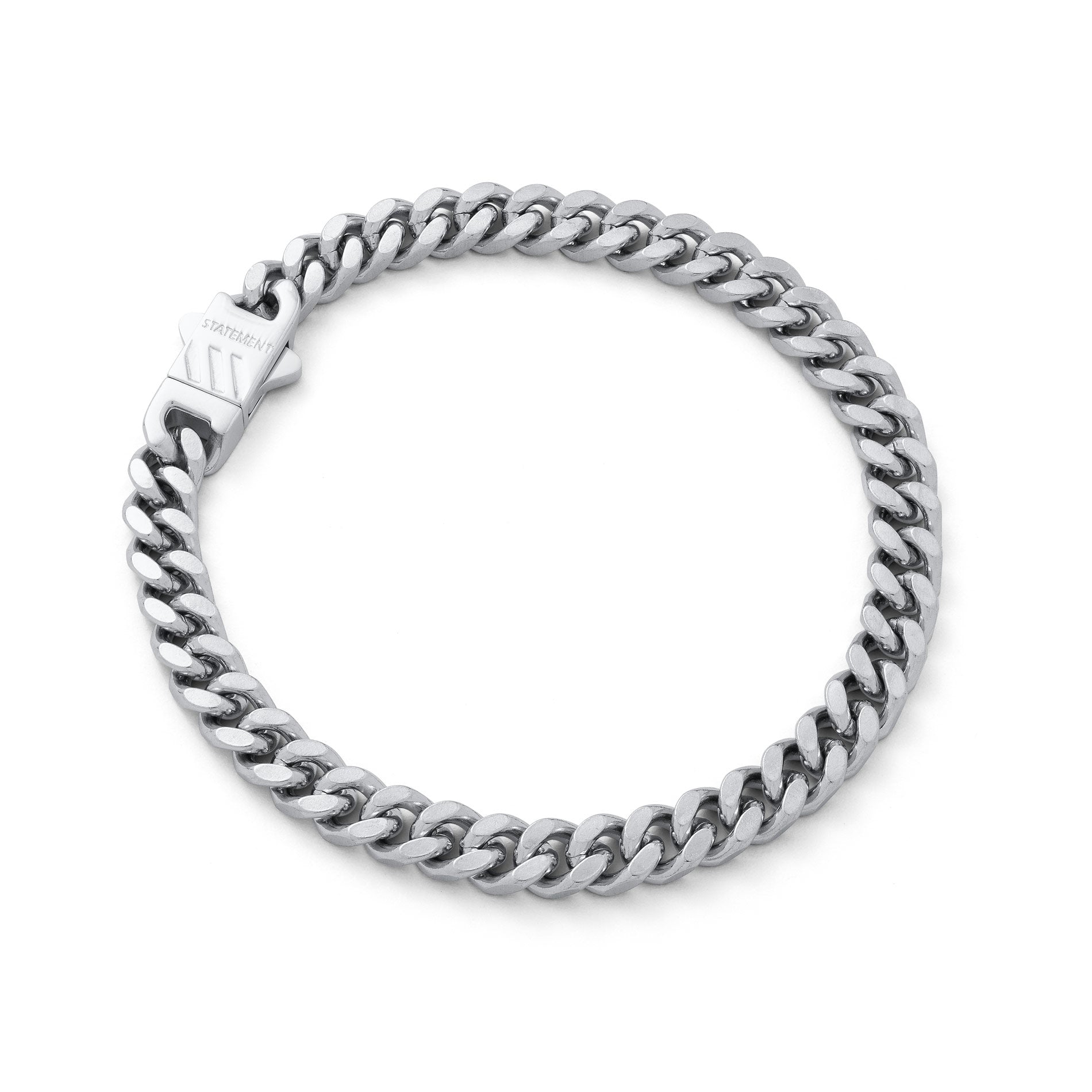 6mm cuban bracelet mens by statement