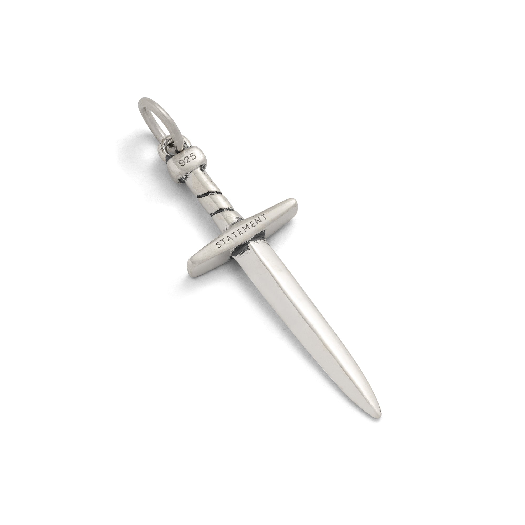 925 sterling silver dagger pendant by statement collective