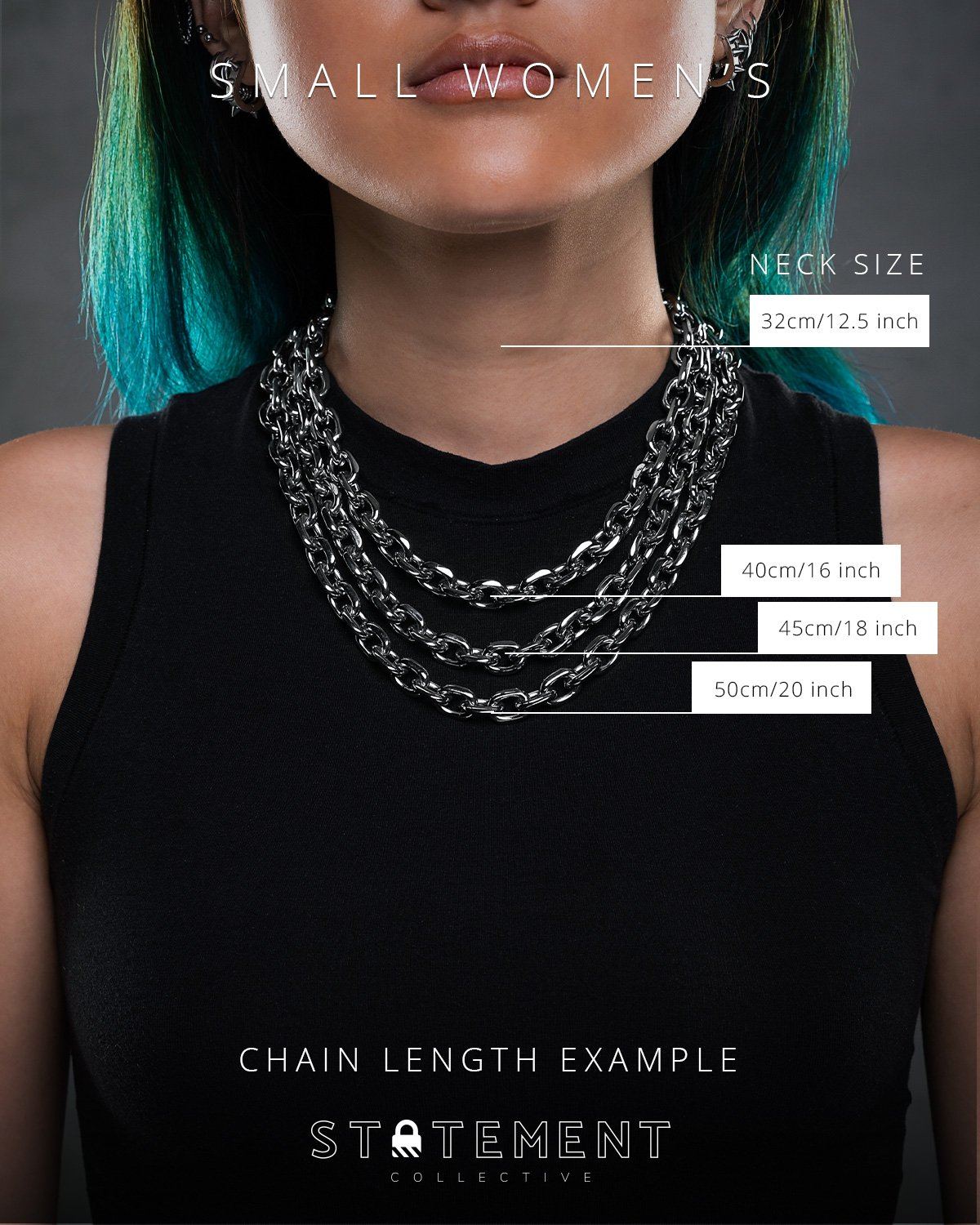 10mm Cable Link Chain Accessories STATEMENT