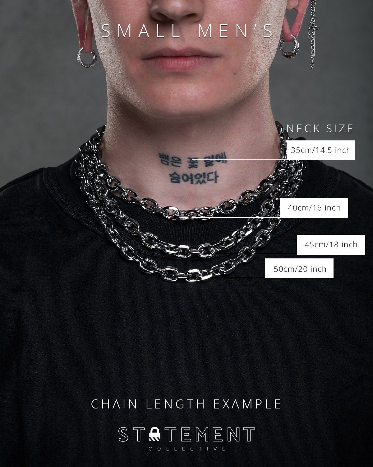 10mm Cable Link Chain Accessories STATEMENT