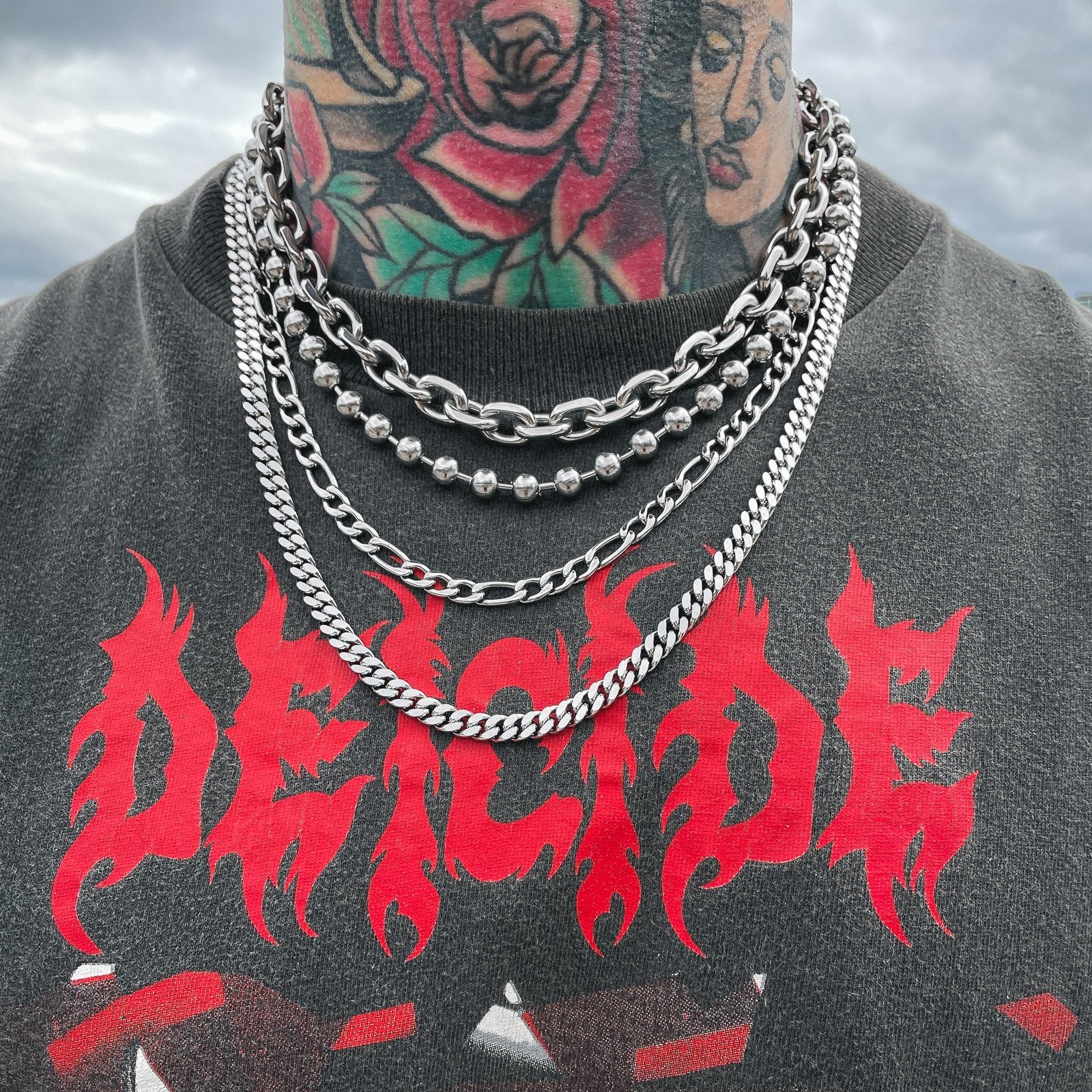 7mm Ball Chain Necklace PHYSICAL STATEMENT