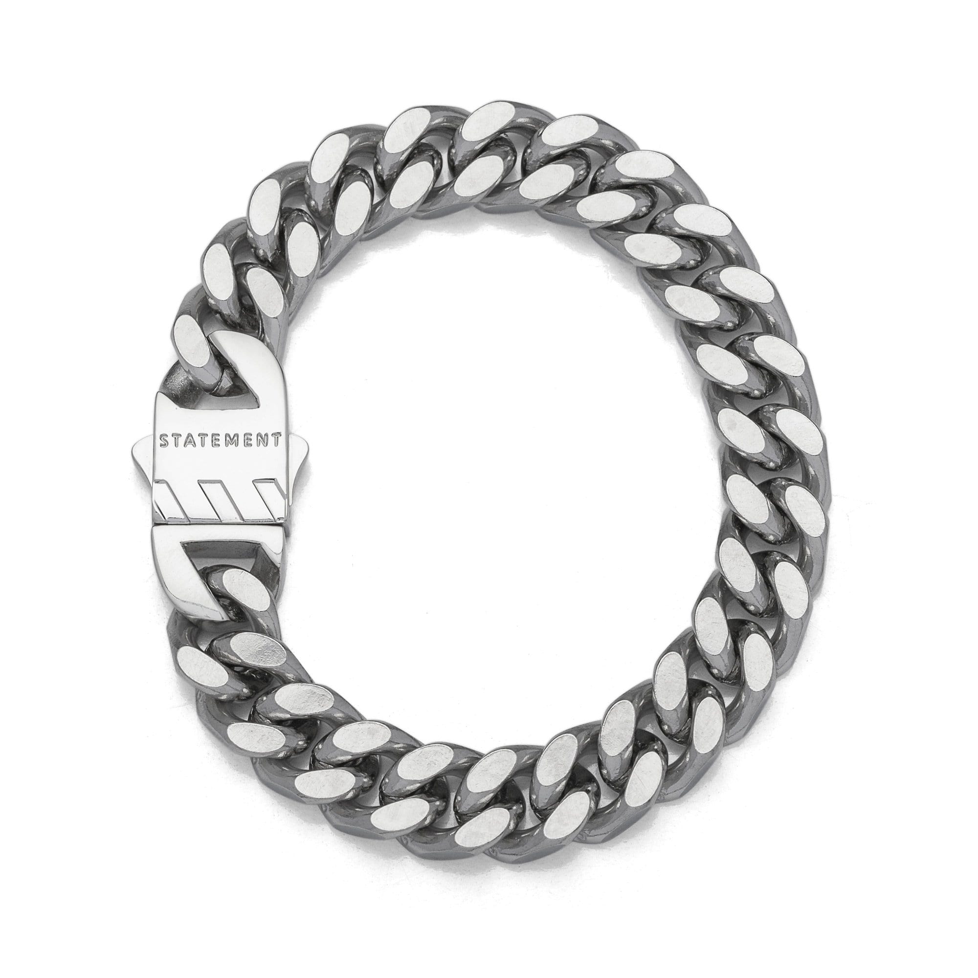 Cuban Bracelet With 11mm Cuban Links by statement collective