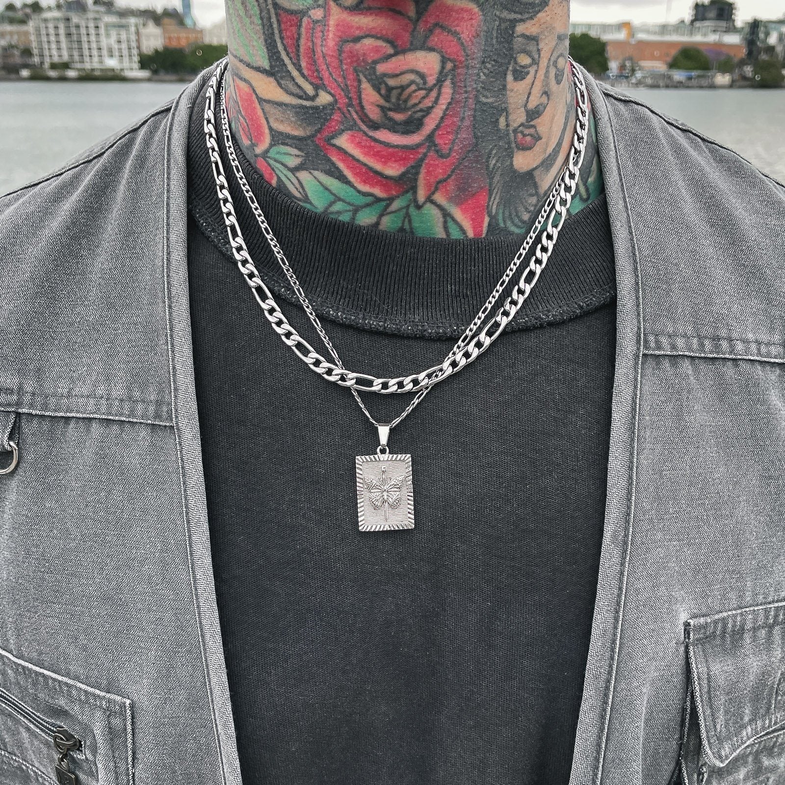 Figaro Chain Necklace (6mm) Accessories STATEMENT