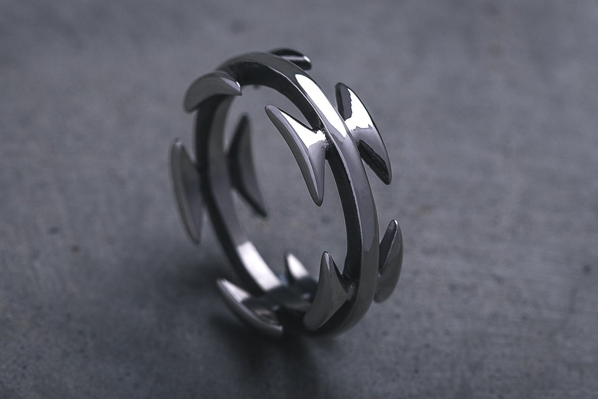 The Razor Wire Ring Detailed Look - Statement Collective