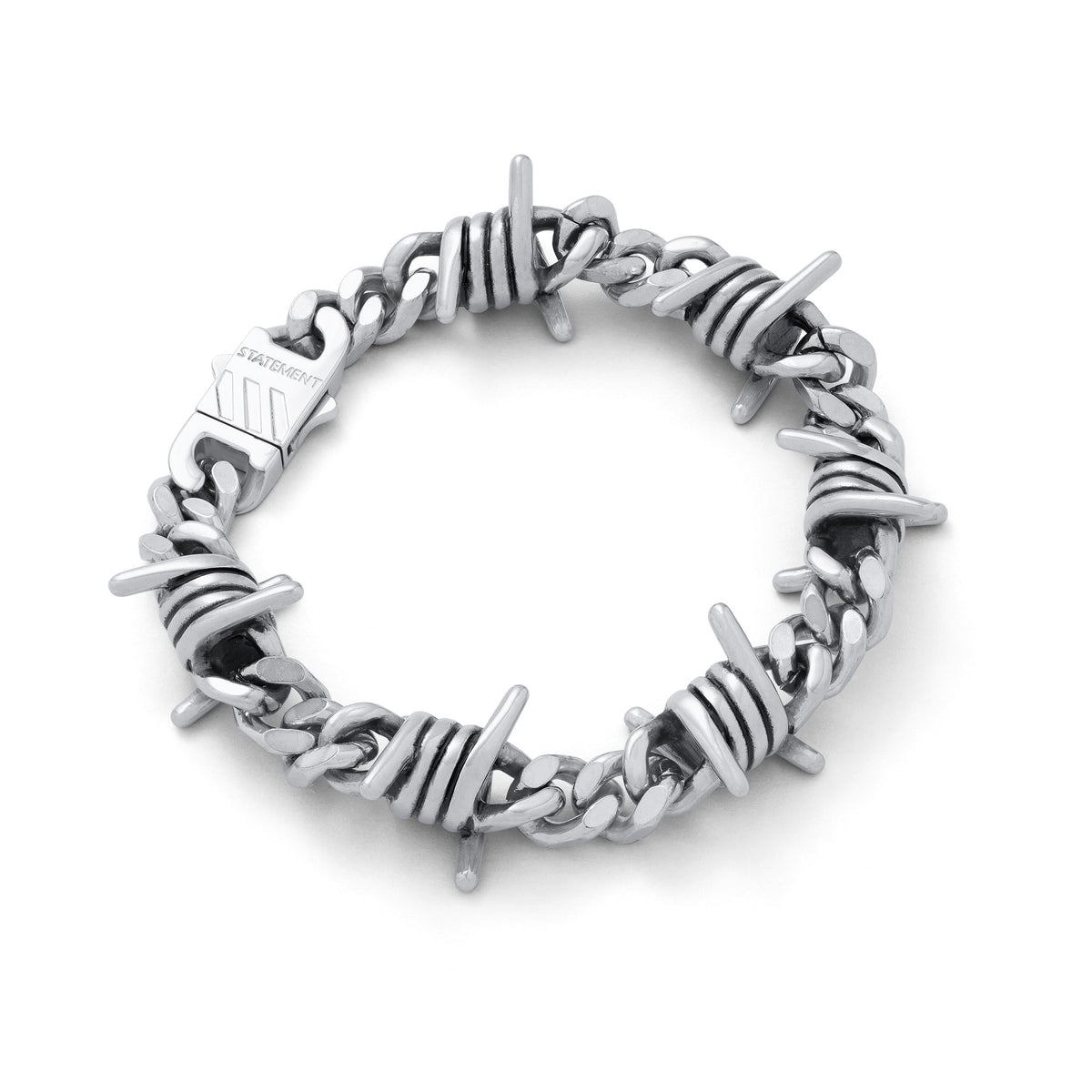 barbed wire bracelet by statement collective