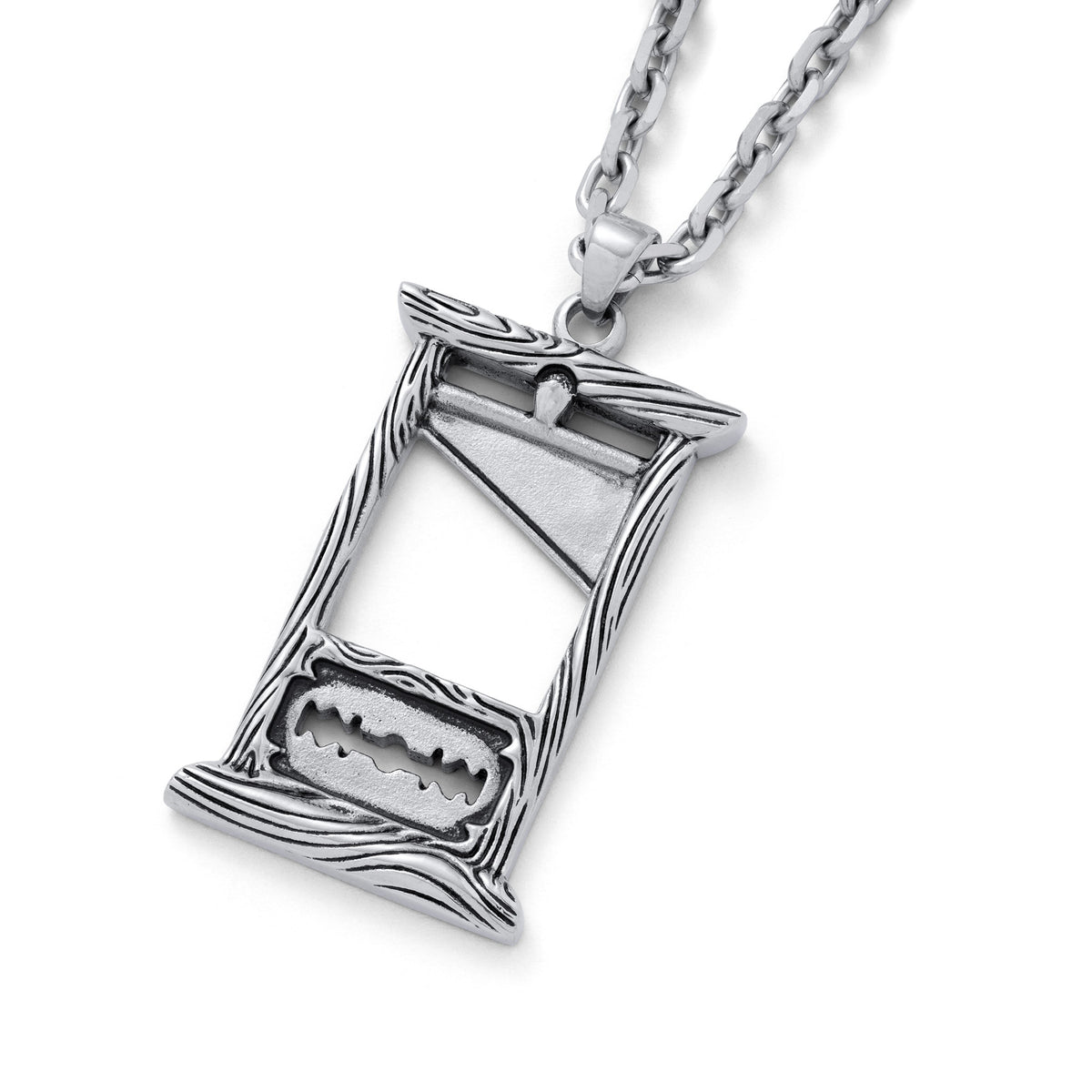 Gothic Guillotine Pendant Necklace By Statement Collective