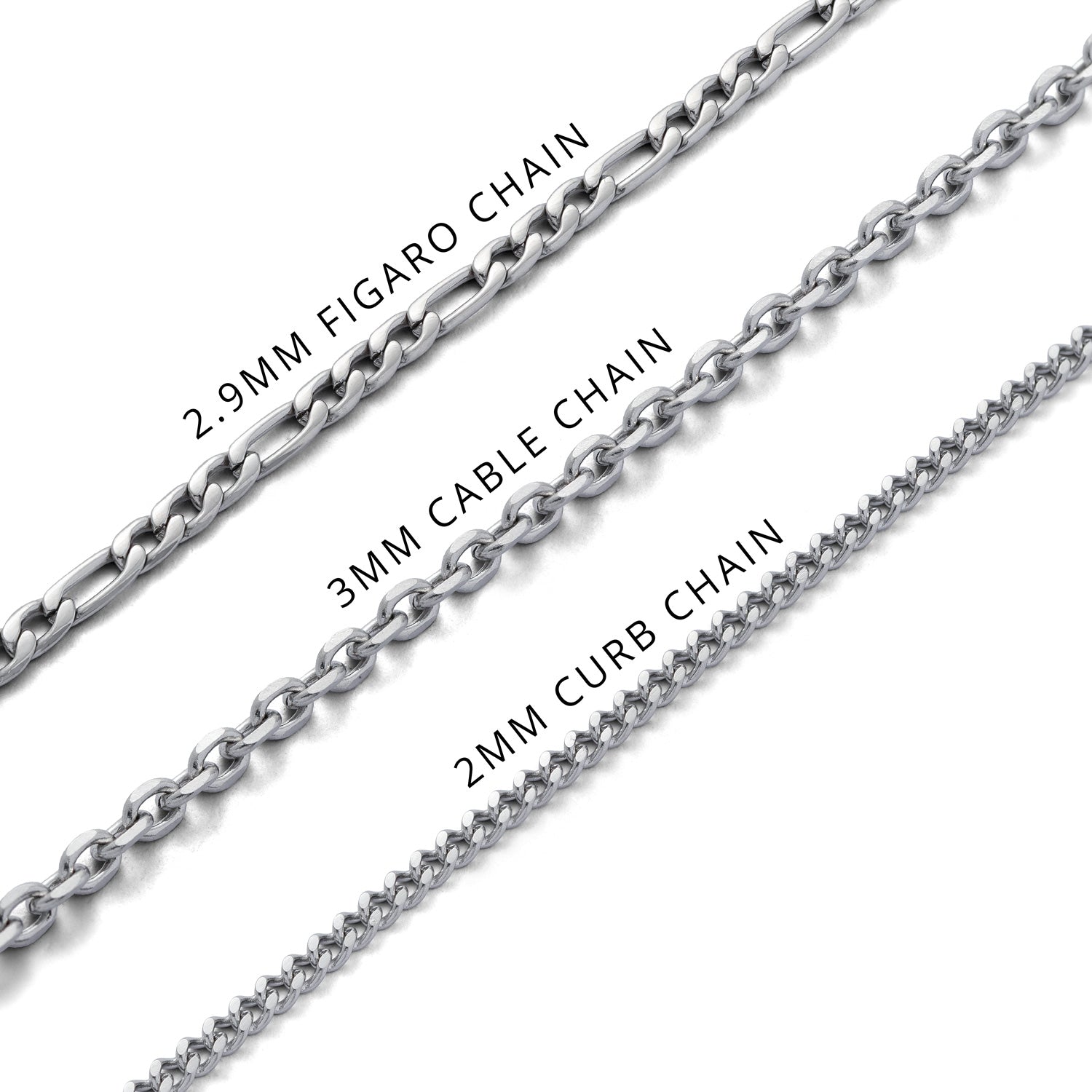 chain styles for statement pendant necklaces