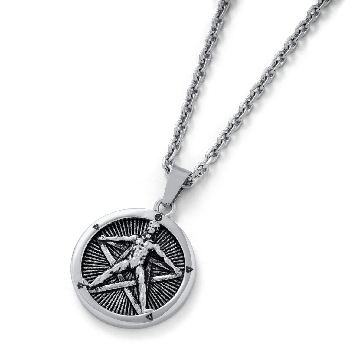 Pentagram Pendant Necklace by Statement Collective