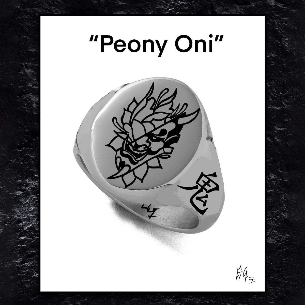 Oni Mask Design Concept Art