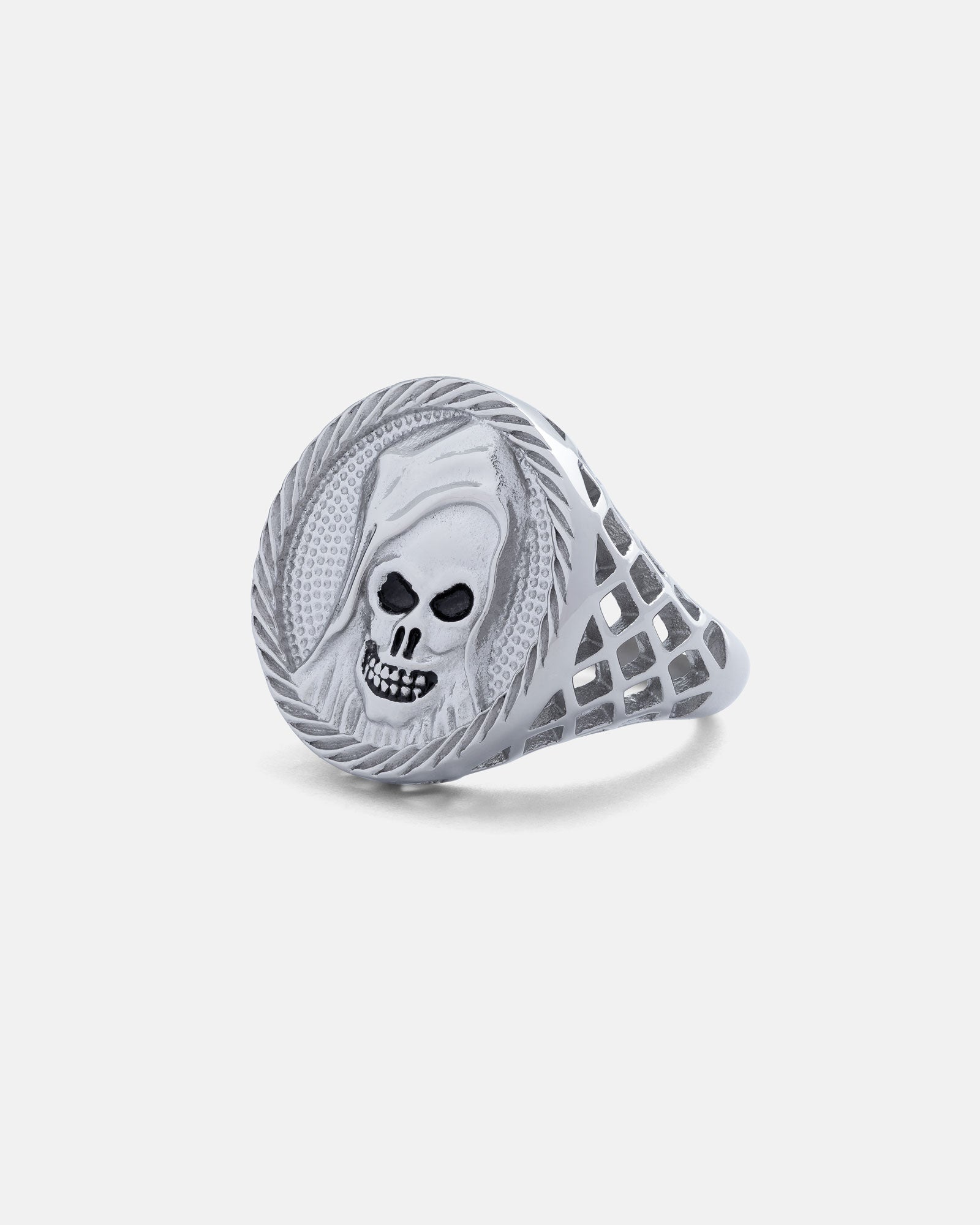 grim reaper ring in stainless steel by statement