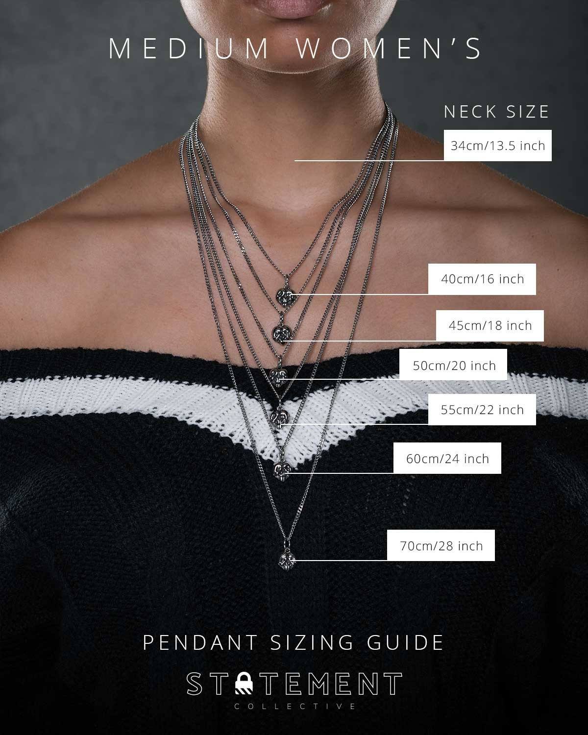 Bullet to the Skull Pendant Necklace Accessories STATEMENT 