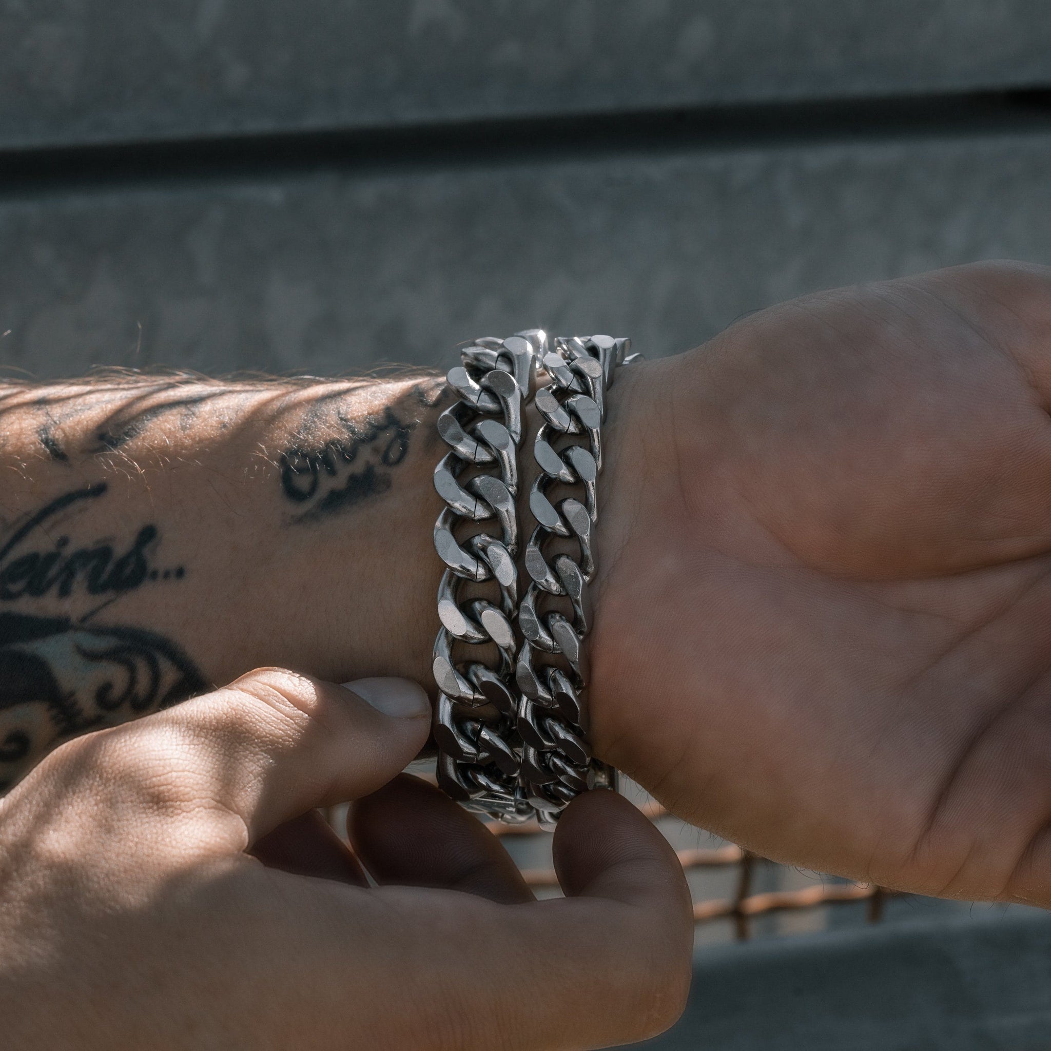 Cuban Bracelet For Men 13mm Cuban Links By Statement - Statement Collective
