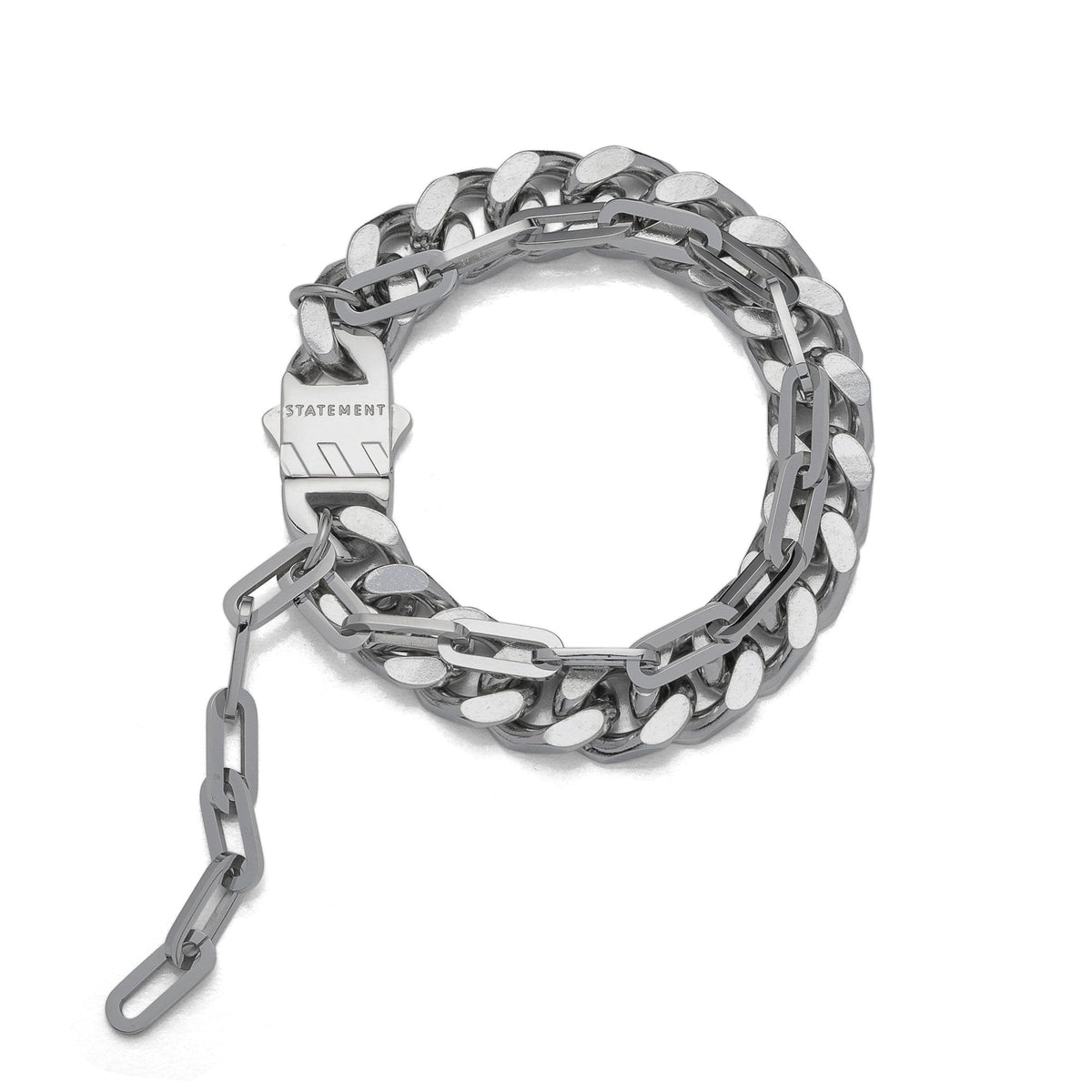 Cluster Cuban Link Bracelet For Men By Statement_02