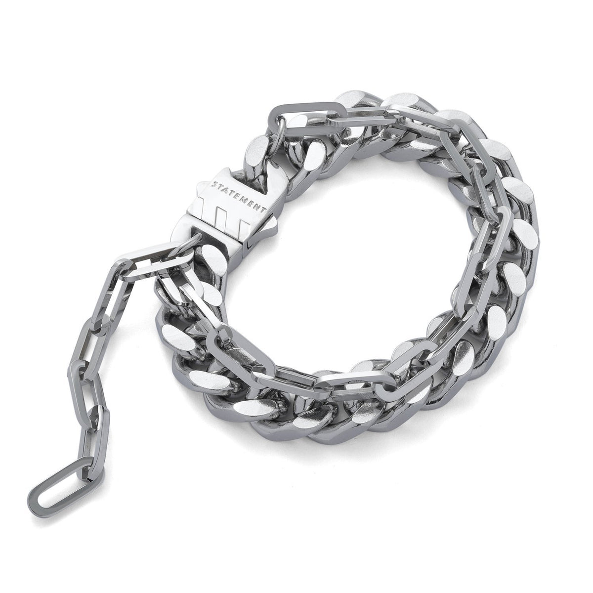 Cuban Link Cluster Bracelet Accessories STATEMENT 