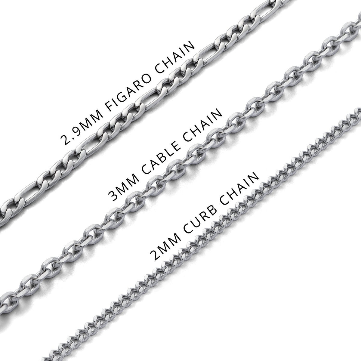 necklace chain styles by statement collective