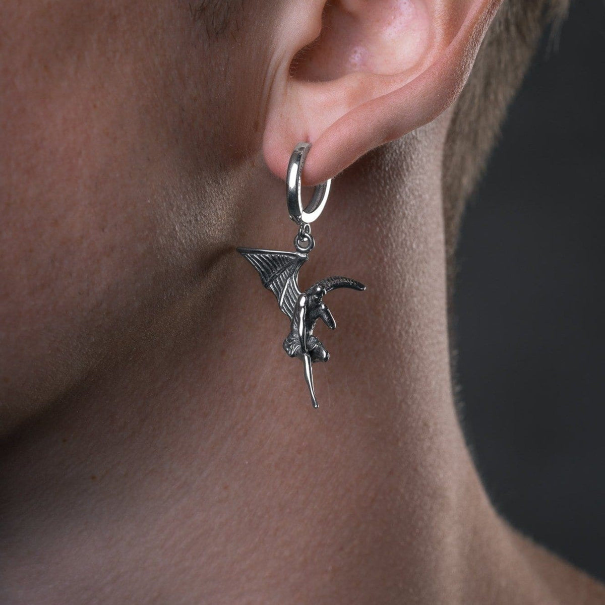 Fallen Angel Mens Earring by Statement Collective_03