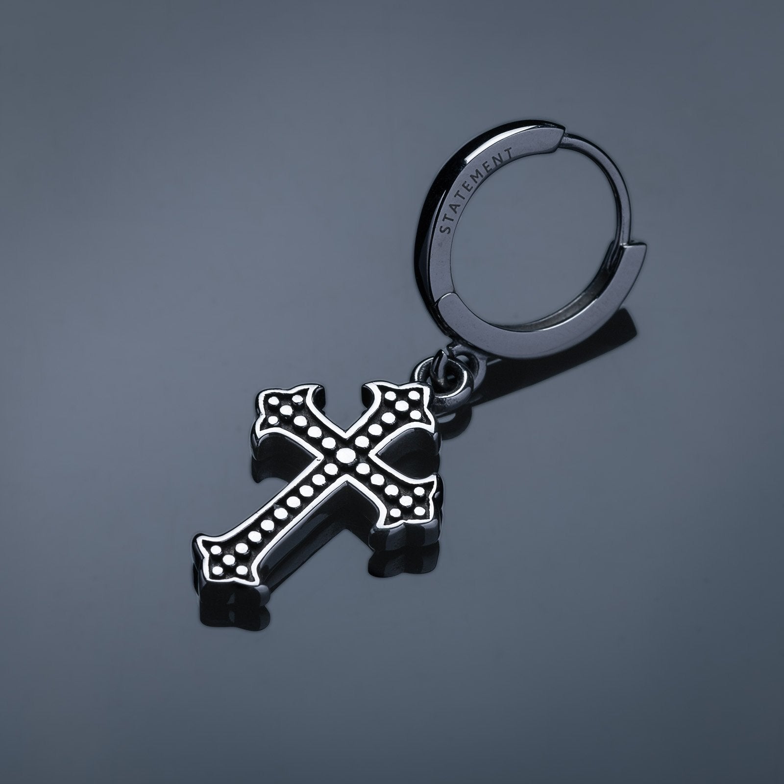 French Cross Earring Accessories STATEMENT 