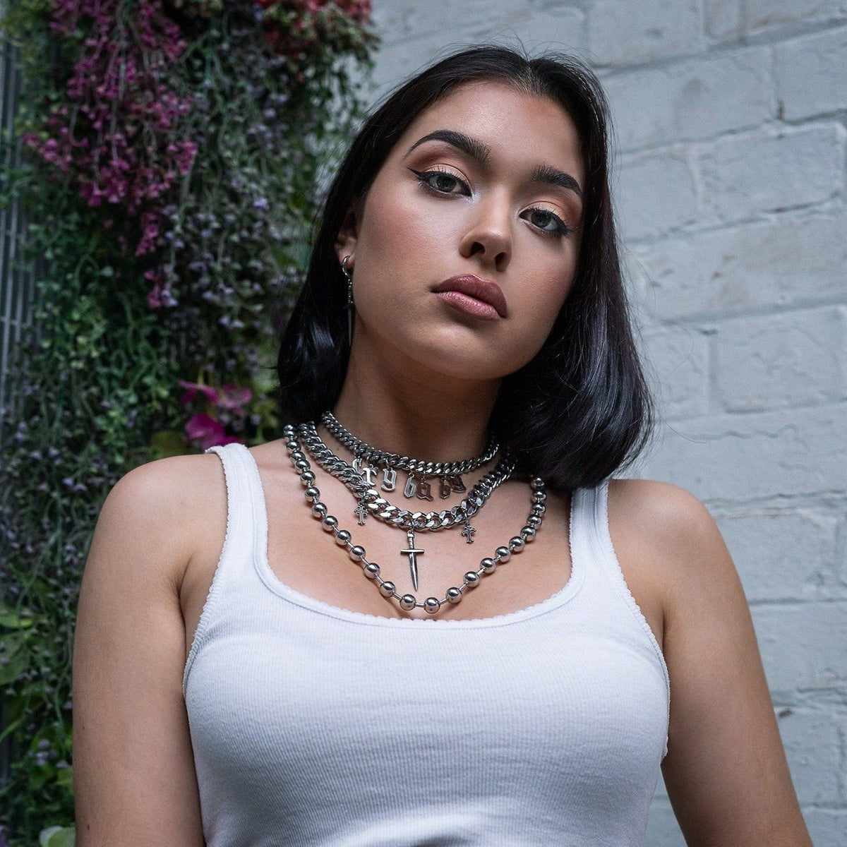 No Tourists Choker Chain by Statement Collective_05