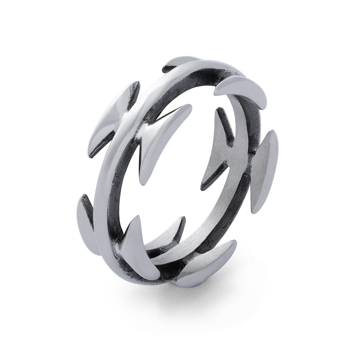 Razor Wire Mens Ring by Statement Collective_01