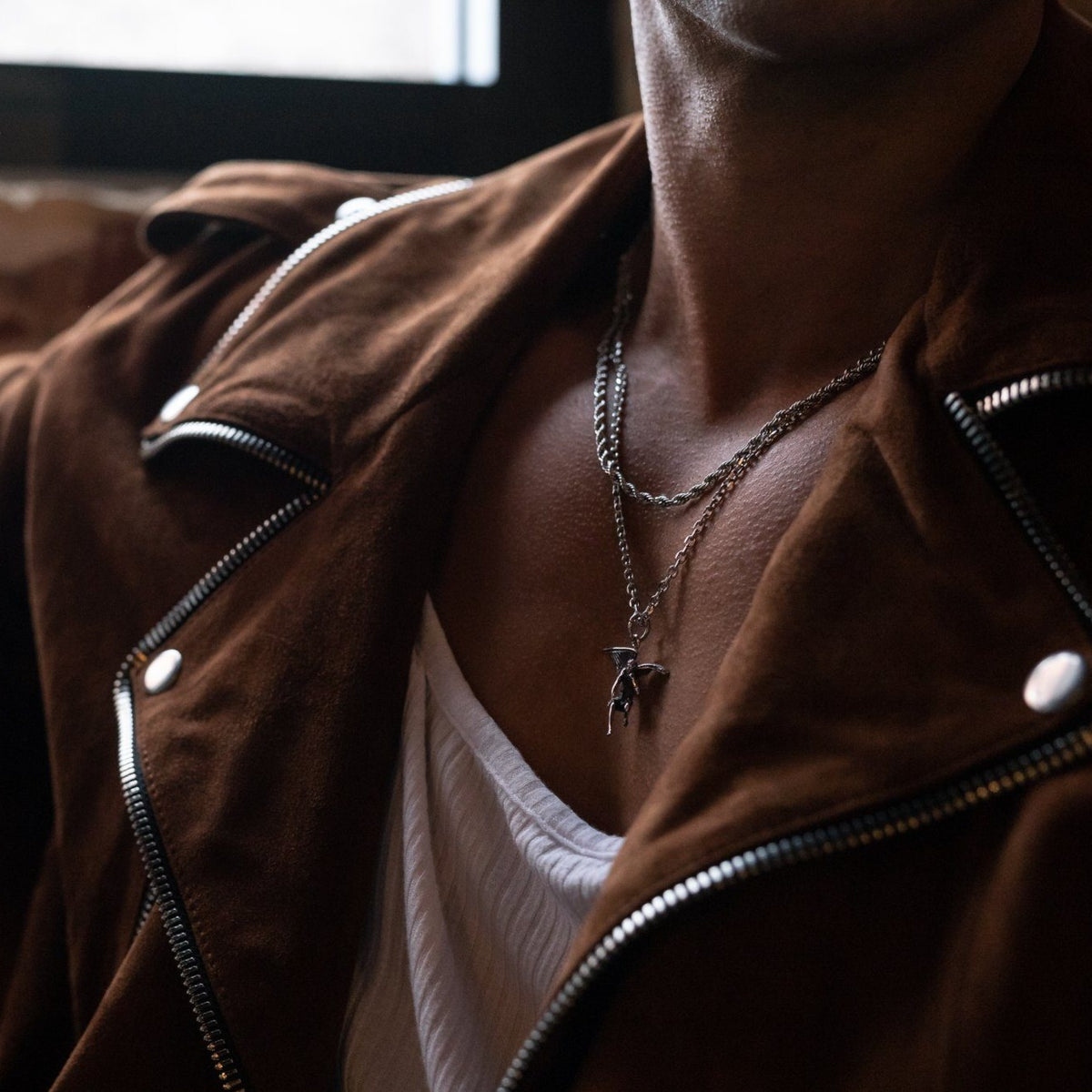 Rope Chain Mens Necklace by Statement Collective_02