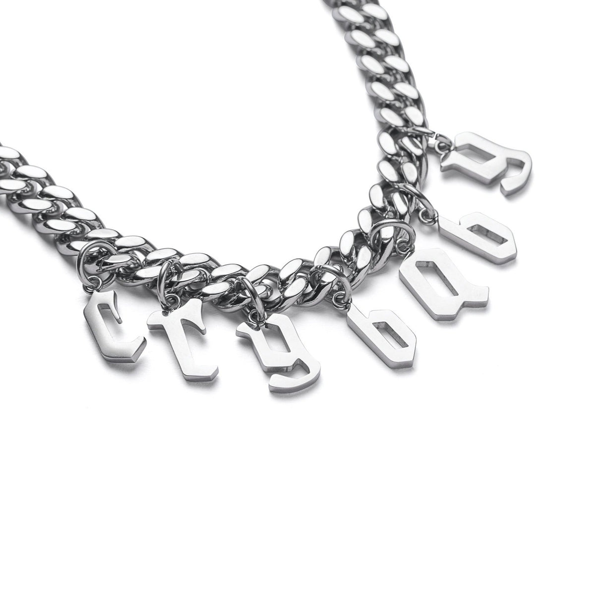 Customisable Cuban Link Chain Necklace by Statement_02