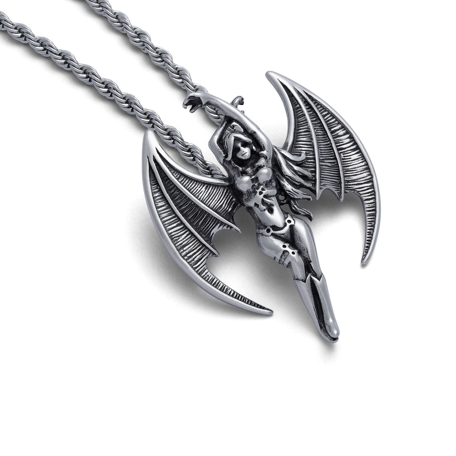 Succubus Pendant Necklace Accessories STATEMENT 