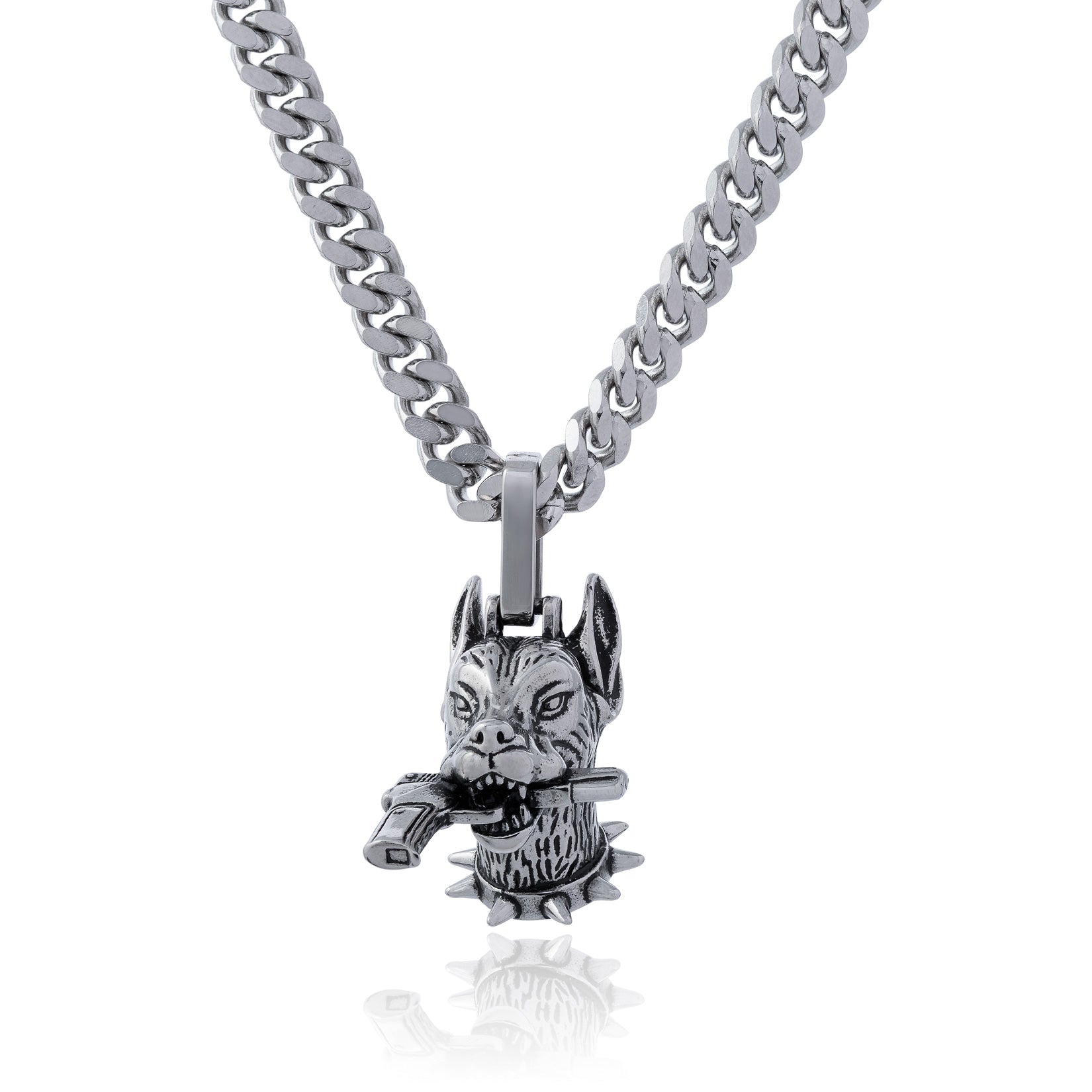 "The Guard Dog" Pendant Necklace Charms & Pendants STATEMENT 